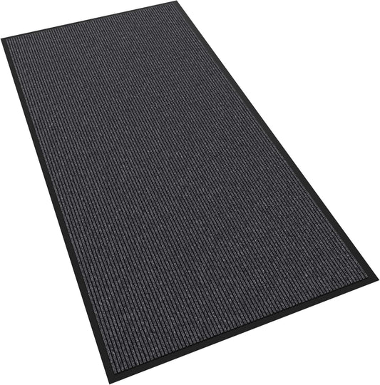 Front Door Mat, 96" x 48" Heavy Duty Indoor Outdoor Doormat, Non-Slip Welcome Mats for Entryway, Rubber Backing Low Profile Commercial Door Mats