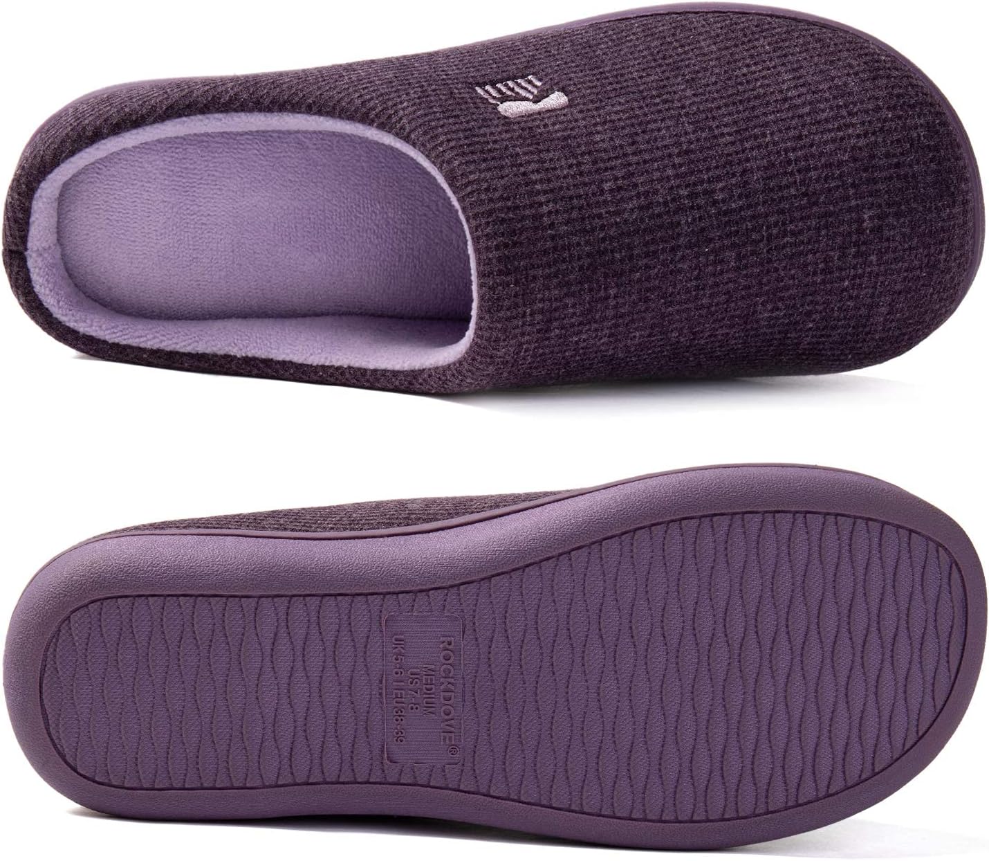 RockDove Women's Original Two-Tone Memory Foam Slipper