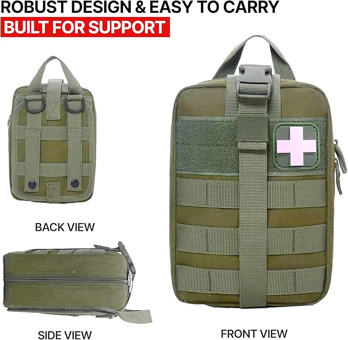MOLLE Rip Away EMT First Aid IFAK Pouch Medical Empty Bag