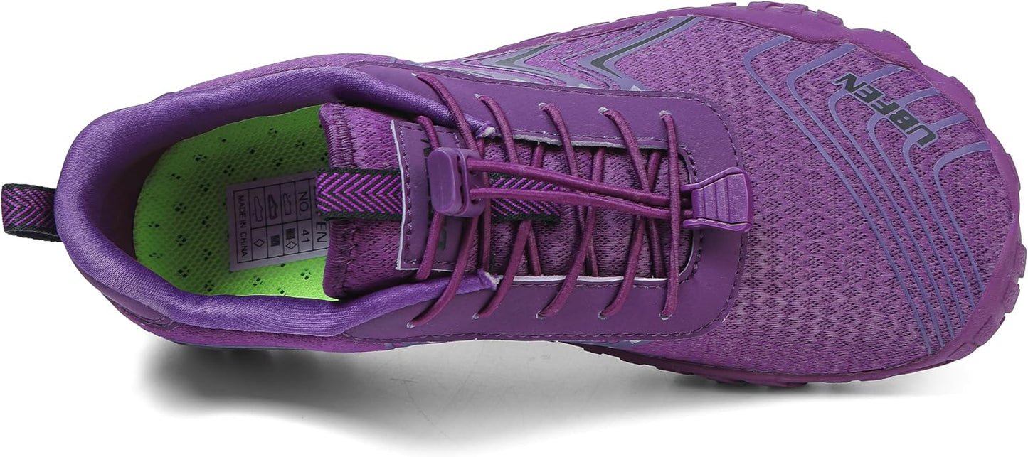 UBFEN Water Shoes Aqua Swim Shoes Mens Womens Beach Sports Quick Dry Barefoot for Boating Fishing Diving Surfing