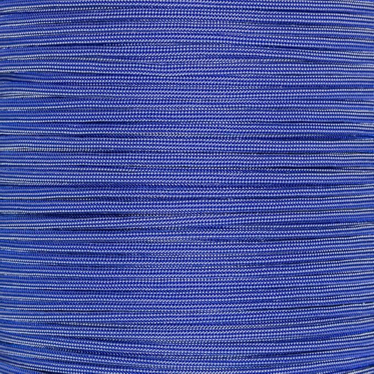Paracord Planet 550lb Paracord with Line Winder Organizer 100 ft (Electric Blue with Silver Gray Stripes)