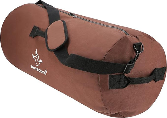 WHITEDUCK HOPLITE Heavy Duty Military Canvas Duffel Bag, Army Cargo Style, Foldable Tactical Outdoor Bag, Travel, Storage