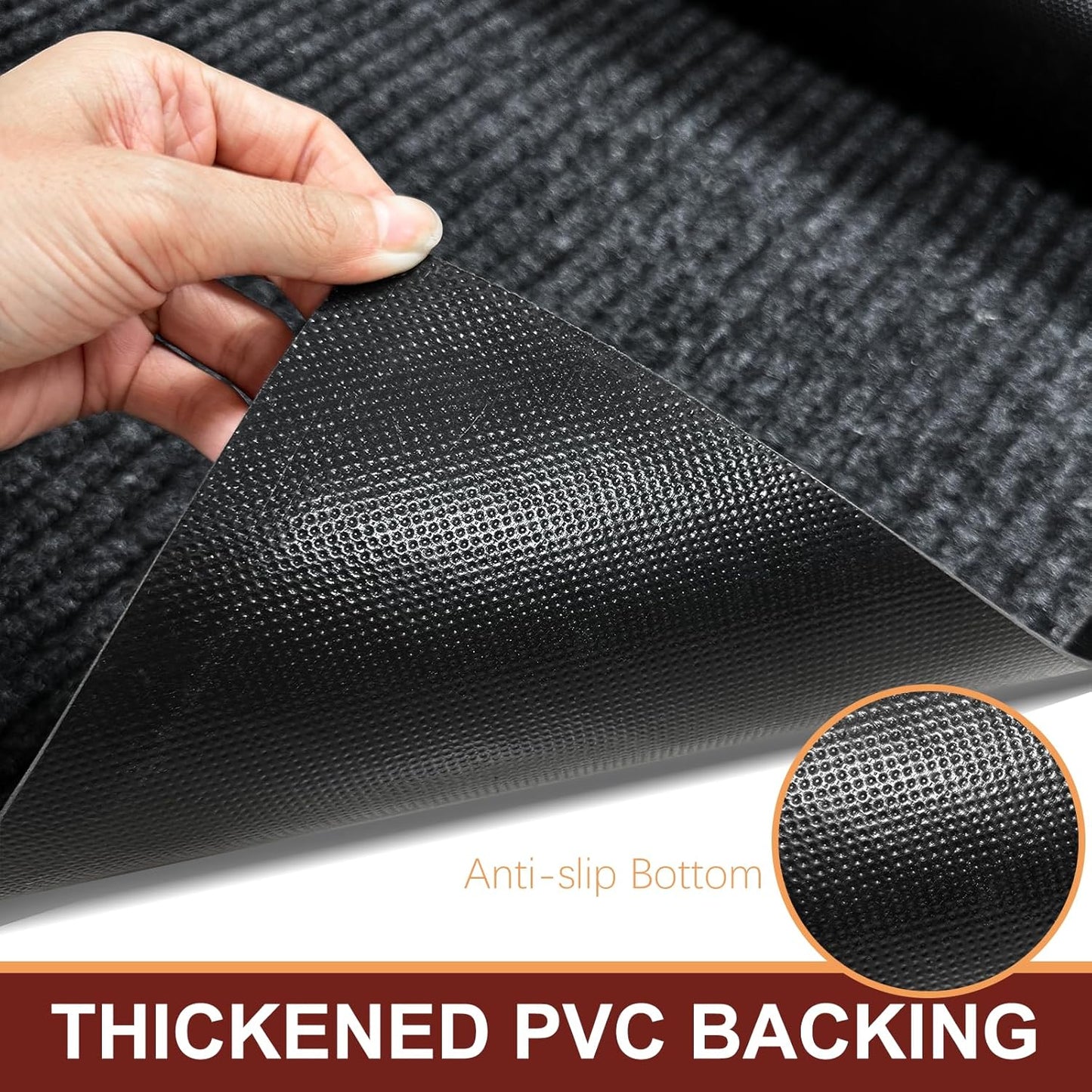 Vicwe Indoor Outdoor Door Mat, 3'x5' Heavy Duty Front Door Mat, Non-Slip Washable Doormats Entrance Mats, Dirt Resistant and Absorbent Doormat, Commercial Outdoor Entrance Floor Mat for Home Office