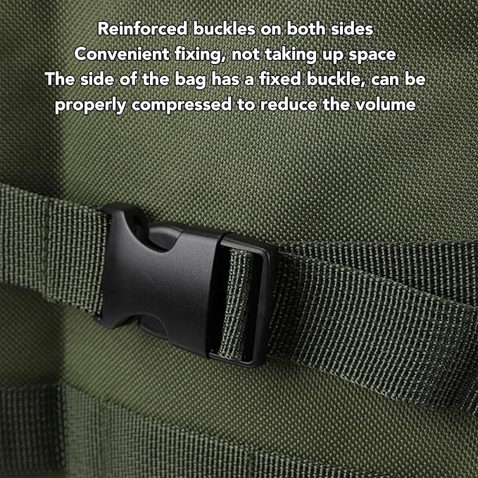 Camping Storage Bag, 53L Large Capacity with Handles, Axe Holder, Utility Tote Bag Camping Kitchen Organizer for Picnic Moving Travel