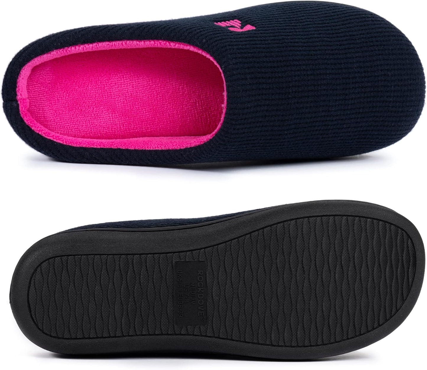 RockDove Women's Original Two-Tone Memory Foam Slipper