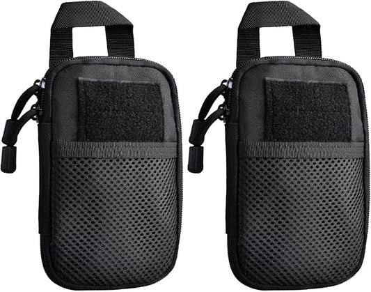 Azarxis Molle Pouches, Tactical Compact EDC Small Utility Pouch Waist Bags Sundries Storage Admin Organize Gear Gadget for Military Backpack
