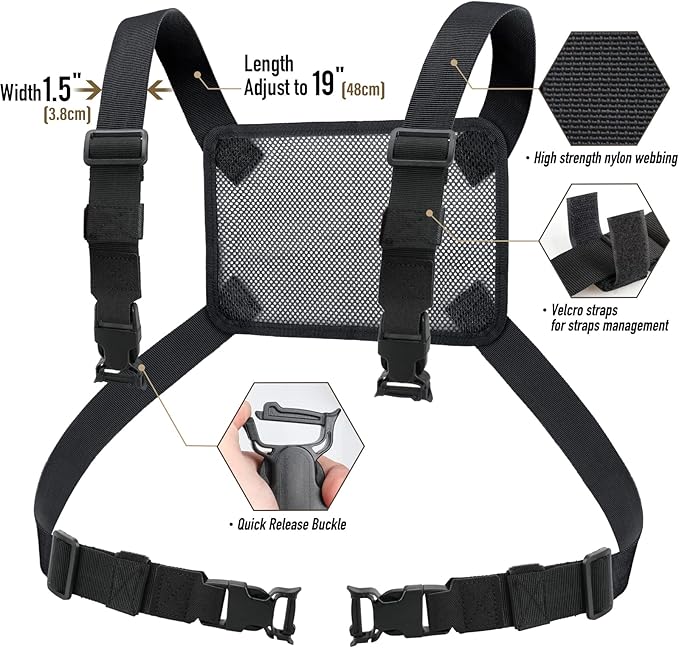 WYNEX Tactical Large Admin Pouch of Double Layer Design, Molle EDC EMT Utility Pouch with Map Sleeve Modular Tool Pouch Large Capacity Flag Patch Included