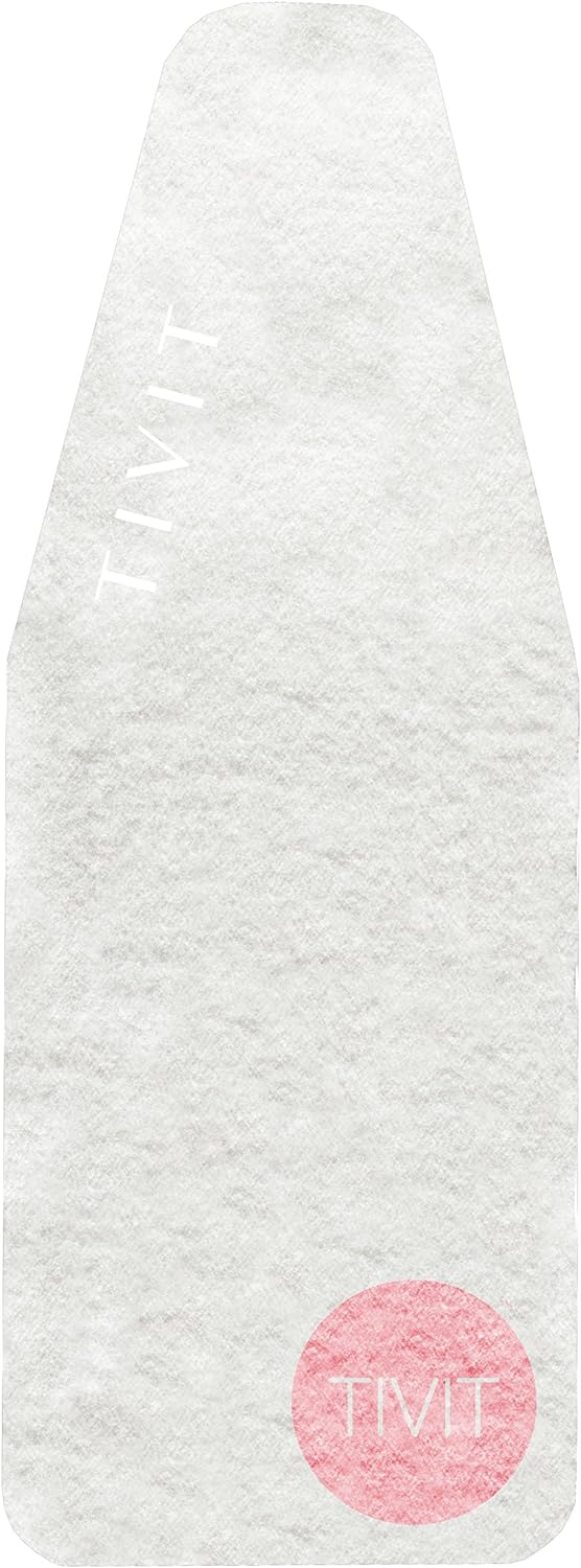Premium Felt Underlay Padding - Extra Large Fitting up to 19 x 55 Inch Ironing Boards - Thick Polyester Felt Ironing Pad in White - Easily Cut Down to The Desired Size Ironing Board Extra Padding