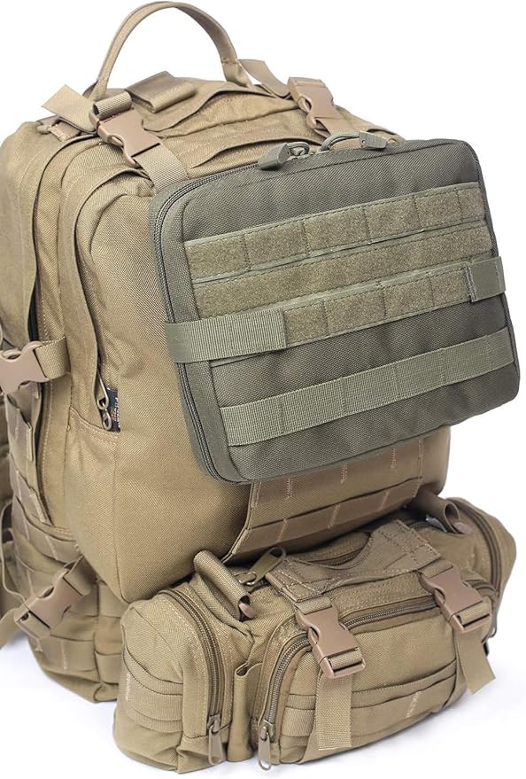 Tactical Molle Admin Pouch Multi-Purpose Modular Utility Tool Bag