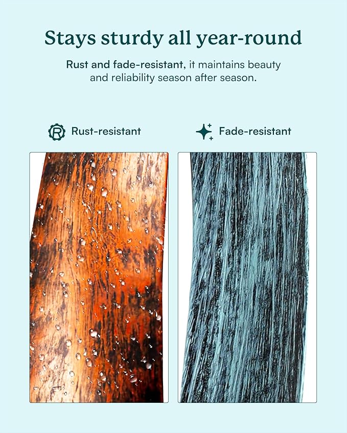 Yard Garden Wind Spinners Outdoor- Extra Large Kinetic Metal Wind Sculptures & Spinners, Yard Garden Decoration for Outdoor (26" W x 86" H)