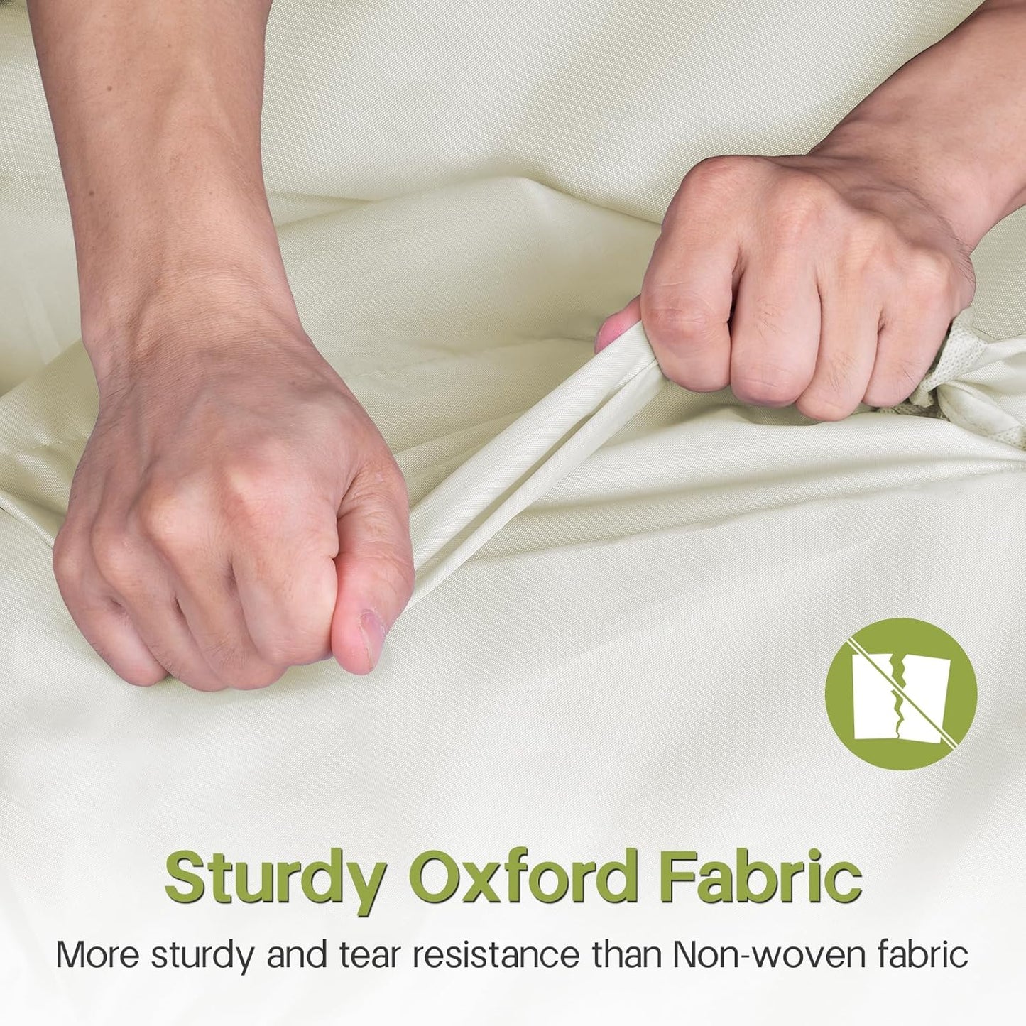 AOODA 2 Pack Over the Door Organizer, Large Capacity Closet Door Hanging Organizer, Clear Deep Pockets Baby Storage for Nursery, Bathroom, Bedroom, Pantry, Diapers (Light Yellow)