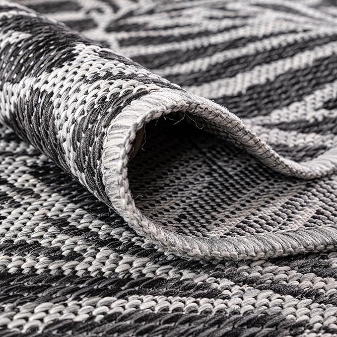 Keen Home Design Terrace Outdoor Throw Rug - 3x5 Washable Indoor/Outdoor Rug for Patio, Kitchen, Balcony, Beach, Garden, Deck and Porch, Size: 3'x5'