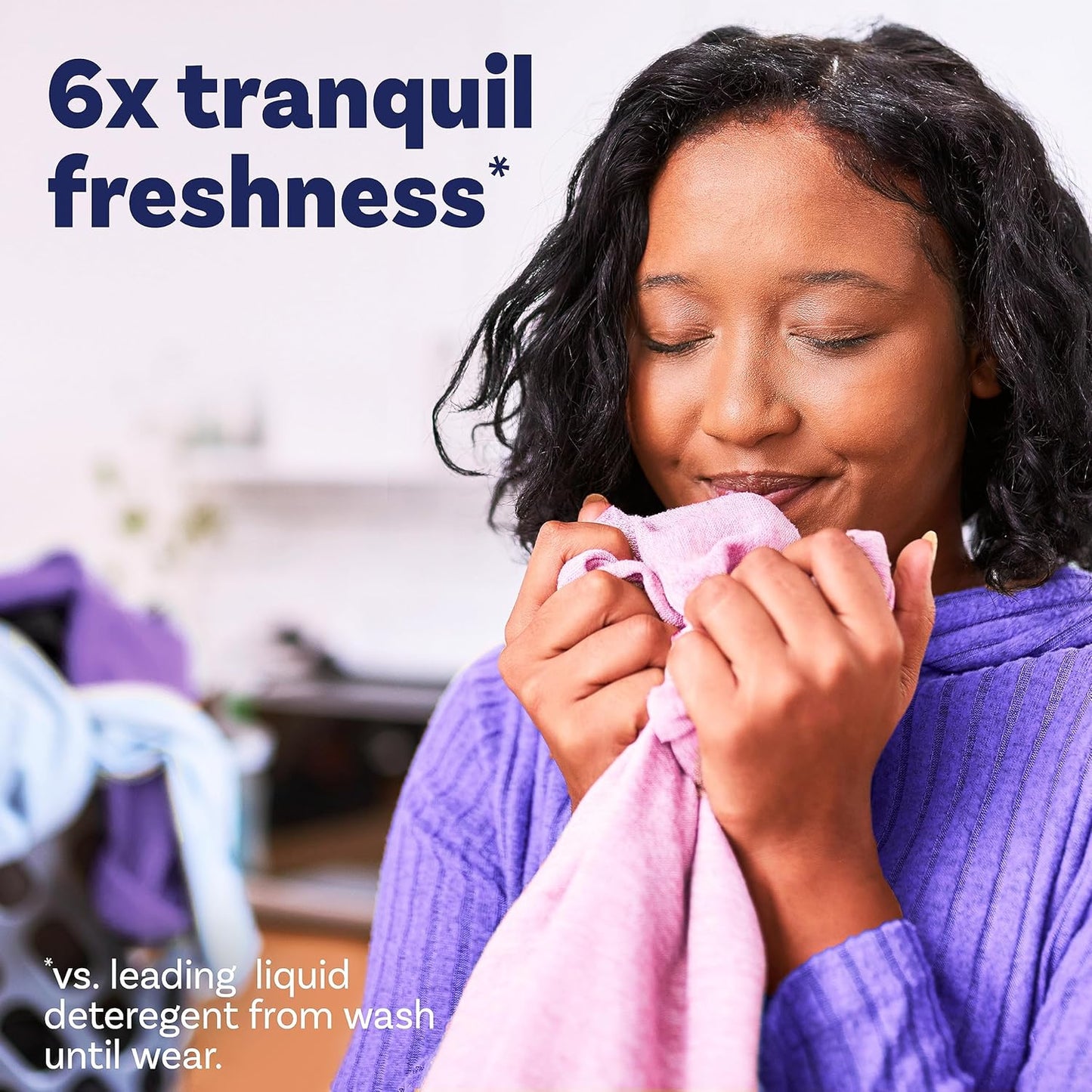 Downy Infusions In-Wash Laundry Scent Booster Beads, CALM, Soothing Lavender and Vanilla Bean, 13.4 oz