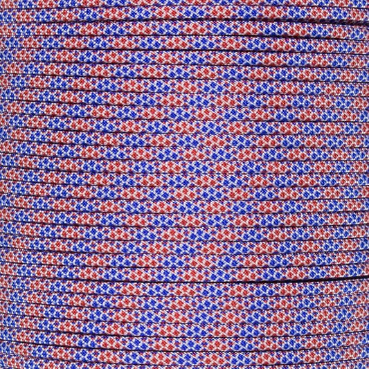 Paracord Planet 550lb Paracord with Line Winder Organizer 100 ft (Uncle Sam Double Diamond)