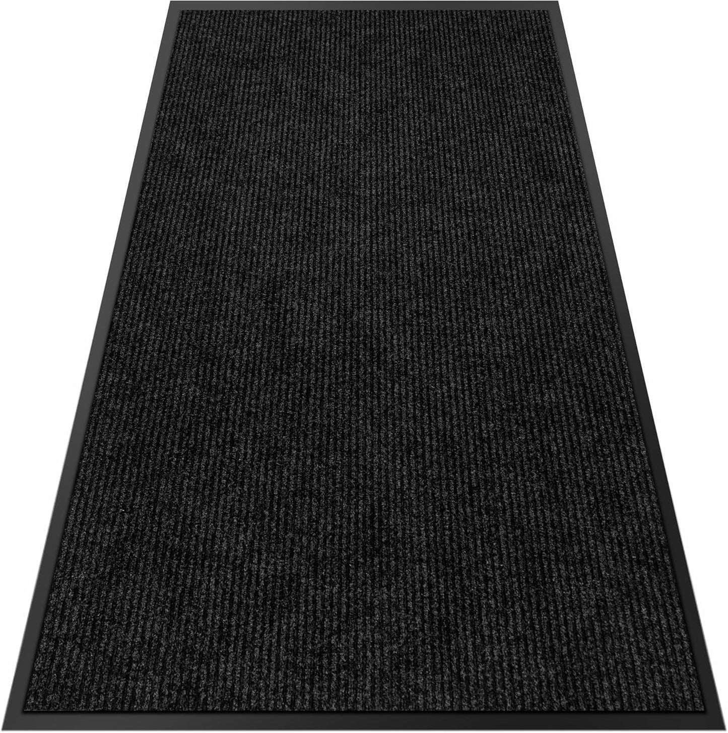 3′ x 13′ Front Door Mat Indoor Outdoor Entrance, Commercial Floor Mat Heavy Duty Dirt Trapper Entryway Doormat, Custom Size Non Slip Rubber Backing Welcome mat, Door Mat for High Traffic Area