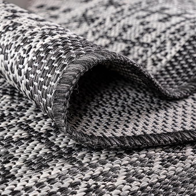 Keen Home Design Terrace Outdoor Area Rug - 6x9 Washable Indoor/Outdoor Rug for Patio, Kitchen, Balcony, Beach, Garden, Deck and Porch, Size: 6'x8'10"