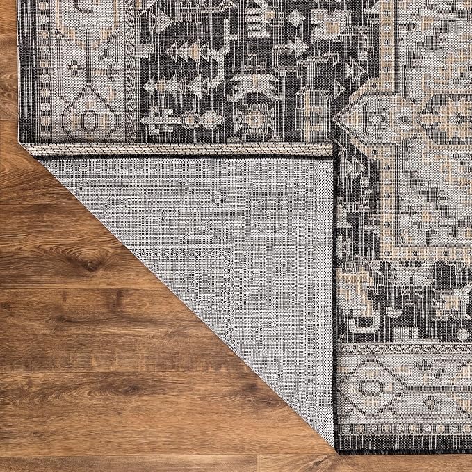 Keen Home Design Terrace Outdoor Runner Rug - 2x8 Washable Indoor/Outdoor Rug for Patio, Kitchen, Balcony, Beach, Garden, Deck and Porch, Size: 2'2"x7'7"